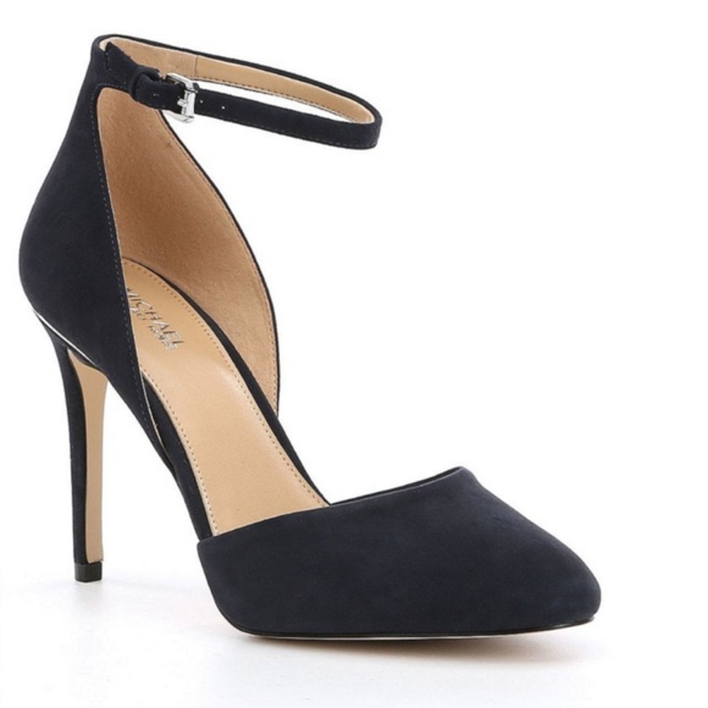 🖤 EUC MK Georgia Ankle Strap Heel 🖤